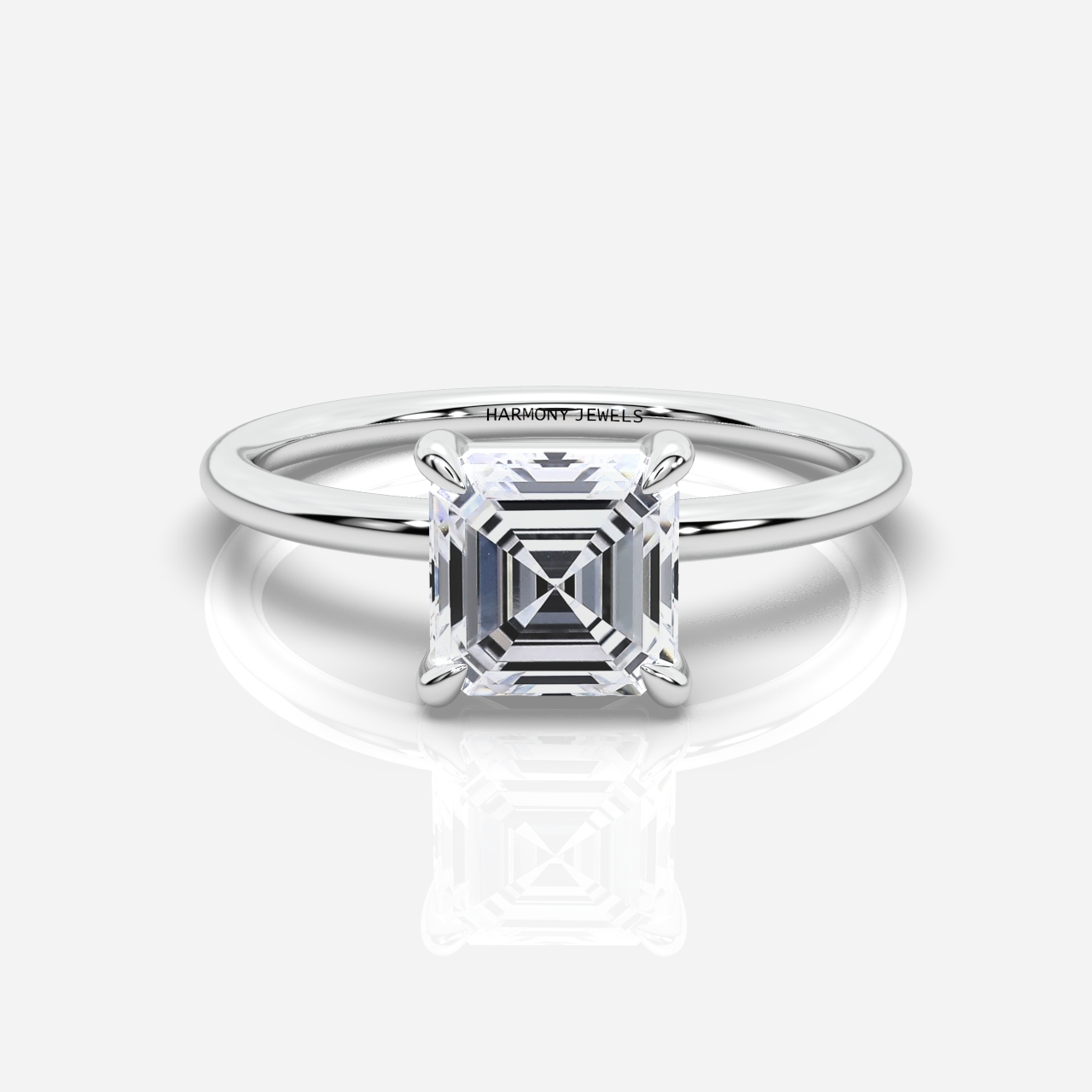 Juliette Solitaire Asscher